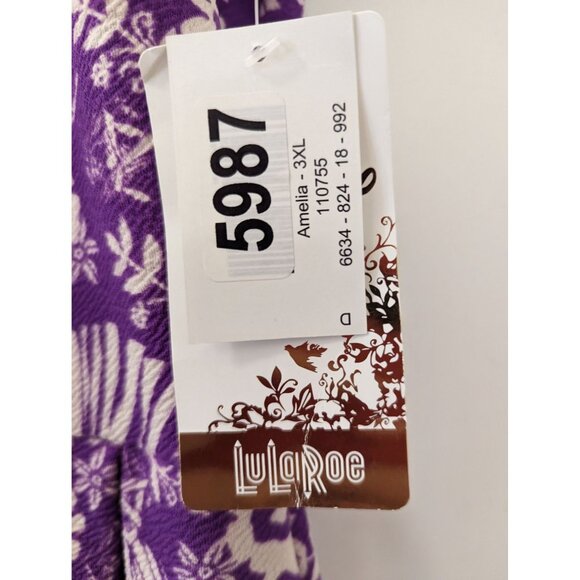 Lula Roe x Disney Sleeping Beauty Amelia Dress - Picture 5 of 8